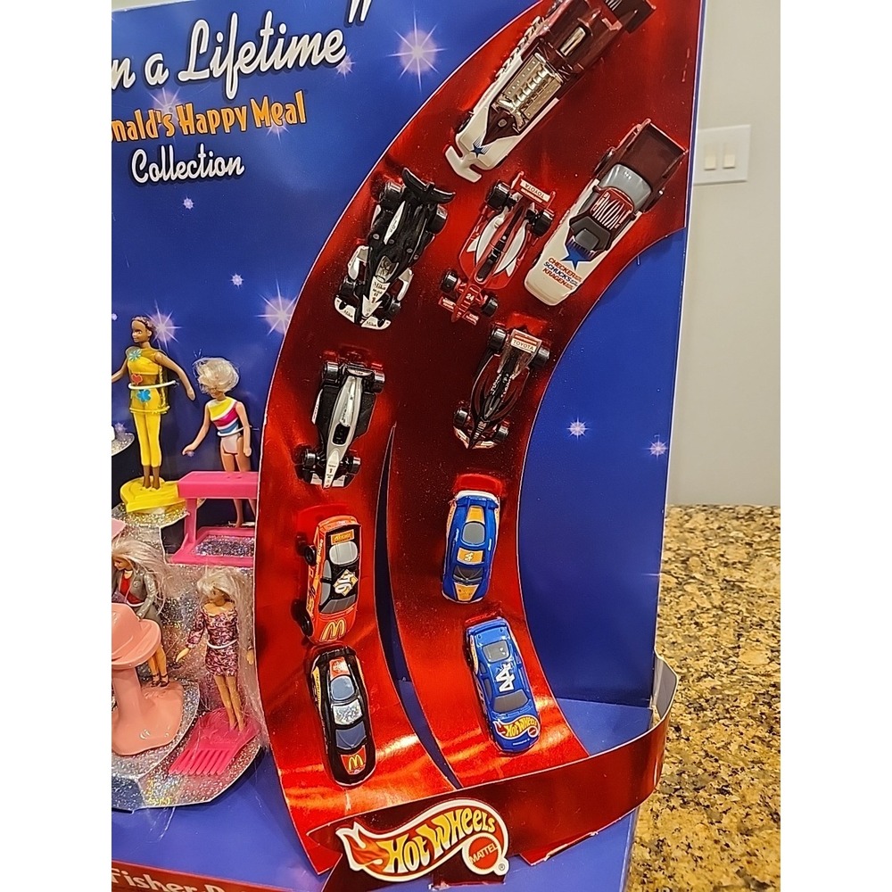 Hotwheels McDonalds Happy Meal Toy Display Once In A Life Time Barbie Mattel - Picture 3 of 6